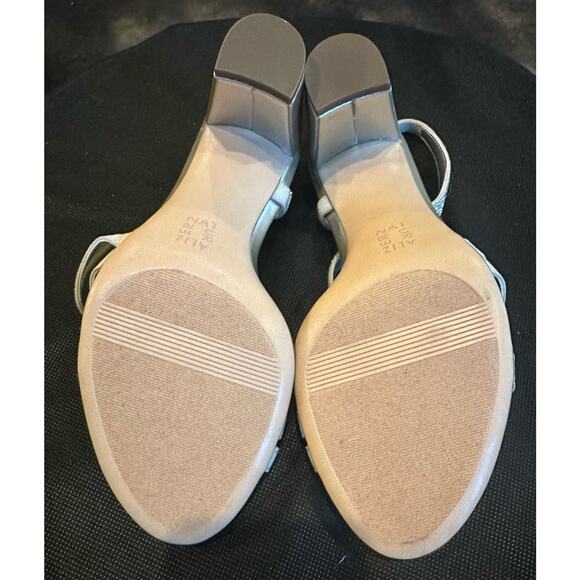 Naturalizer Womens Vanessa2 Rhinestone Embellished Strappy Heeled Sandal Size 8W - Picture 6 of 8